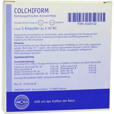 Colchiform ampullid, 5x2 ml
