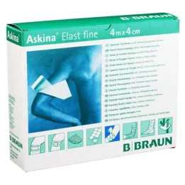 ASKINA Elast Fine Bandage 4 cmx4 m lahtiselt, 20 tk