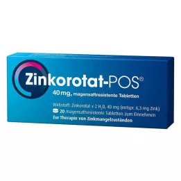 ZINKOROTAT POS gastroresistentsed tabletid, 20 tk