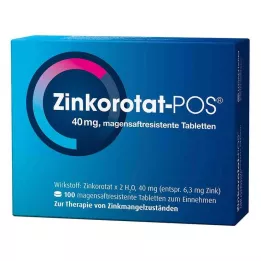 ZINKOROTAT POS gastroresistentsed tabletid, 100 tk