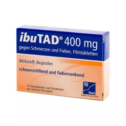 IBUTAD 400 mg valu ja palaviku korral, õhukese polümeerikattega tabletid, 10 tk