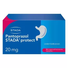PANTOPRAZOL STADA Protect 20 mg gastroresistentsed tabletid, 14 tk
