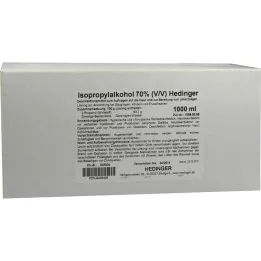 ISOPROPYLALKOHOL 70% Hedingerit, 1000 ml
