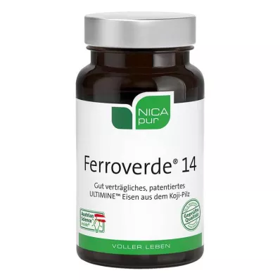 NICAPUR Ferroverde 14 kapslit, 60 tk NICAPUR Ferroverde 14 kapslit, 60 tk