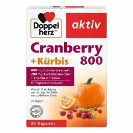 DOPPELHERZ Jõhvika+kõrvitsa kapslid, 30 tk