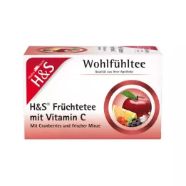 H&S Puuviljad C-vitamiiniga filtrikotid, 20X2,7 g