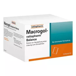 MACROGOL-ratiopharm Balance Plv.z.H.e.L.z.Einn., 50 tk