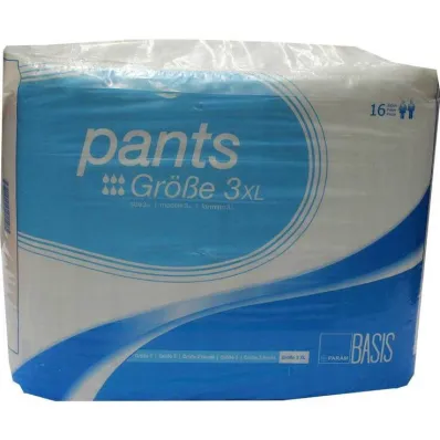 Param Püksid Basic Suurus 3 XL, 16 tk Param Püksid Basic Suurus 3 XL, 16 tk
