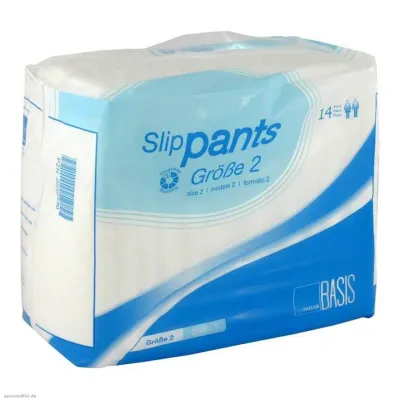 Param Slip Pants Basic Suurus 2, 14 tk Param Slip Pants Basic Suurus 2, 14 tk