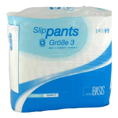 Param Slip Pants Basic, suurus 3 (14 tk)
