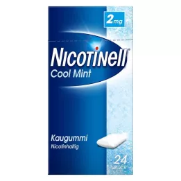 NICOTINELL Närimiskumm Cool Mint 2 mg, 24 tk