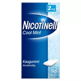 NICOTINELL Närimiskumm Cool Mint 2 mg, 96 tk