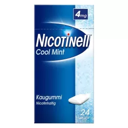 NICOTINELL Närimiskumm Cool Mint 4 mg, 24 tk