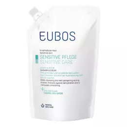EUBOS SENSITIVE Dušš & Kreemi täitepudel, 400 ml