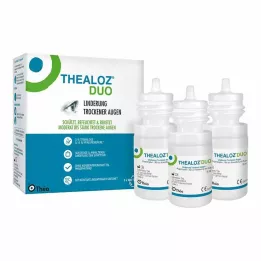 THEALOZ Duo silmatilgad, 3X10 ml