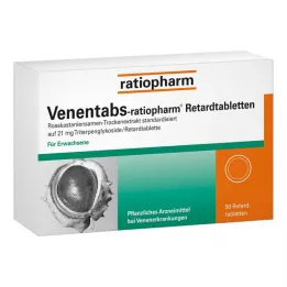 VENENTABS-ratiopharm toimeainet prolongeeritult vabastavad tabletid, 50 tk