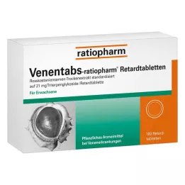 VENENTABS-ratiopharm toimeainet prolongeeritult vabastavad tabletid, 100 tk