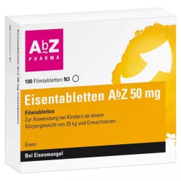 EISENTABLETTEN AbZ 50 mg õhukese polümeerikattega tabletid, 100 tk