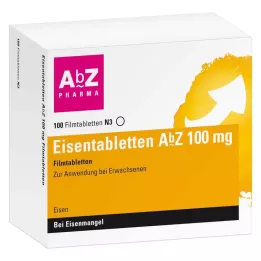 EISENTABLETTEN AbZ 100 mg õhukese polümeerikattega tabletid, 100 tk