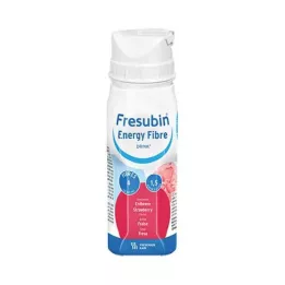 FRESUBIN ENERGY Fiber DRINK Maasika joogipudel, 4X200 ml