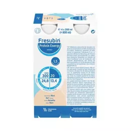 FRESUBIN PROTEIN Energia DRINK Pähkli joogipudel, 4X200 ml