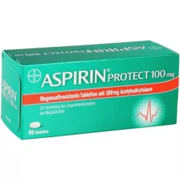 ASPIRIN kaitsta 100 mg seedetrakti tablette, 98 tk