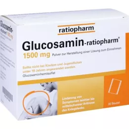 Glükosamiini ratiopharm 1500 mg, 30 tk