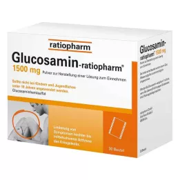 GLUCOSAMIN-RATIOPHARM 1500 mg pulber suukaudseks manustamiseks, 30 tk