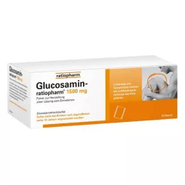 GLUCOSAMIN-RATIOPHARM 1500 mg pulber suukaudseks manustamiseks, 90 tk