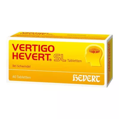 VERTIGO HEVERT SL Tabletid, 40 tk