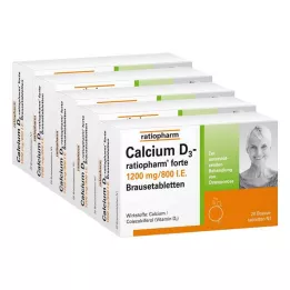 CALCIUM D3-ratiopharm forte kihisevad tabletid, 100 tk