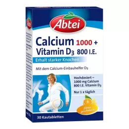 ABTEI Osteo Vital Citrus närimistabletid, 30 tk
