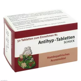 ANTIHYP Tabletid Schuck, 50 tk