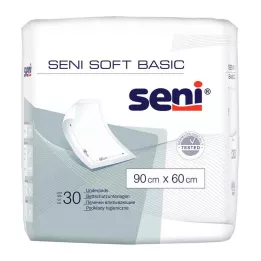 SENI Soft Basic voodikaitsepadi 60x90 cm, 30 tk