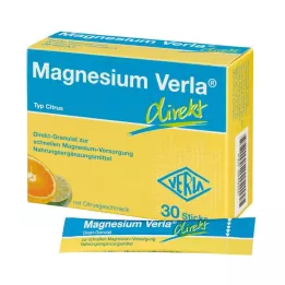 MAGNESIUM VERLA otse Granulat Citrus, 30 tk