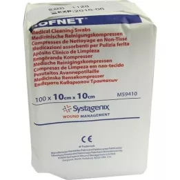 Softnet StoMa 10x10cm unterili kompressid, 100 tk