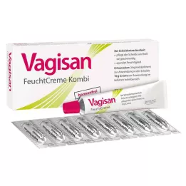 VAGISAN Moist Cream Combo 8 Ovula + 10 g Cream, 1 P
