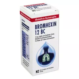 BROMHEXIN 12 BC Suukaudsed tilgad, 50 ml