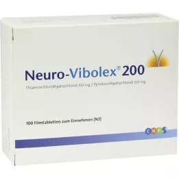 NEURO VIBOLEX 200 kilega kaetud tabletid, 100 tk