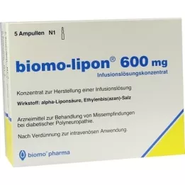 BIOMO-Lipon 600 mg ampullid, 10 tk
