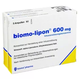 BIOMO-Lipon 600 mg ampullid, 10 tk