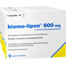 BIOMO-Lipon 600 mg ampullid, 20 tk