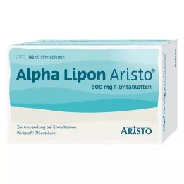 ALPHA LIPON Aristo 600 mg õhukese polümeerikattega tabletid, 60 tk