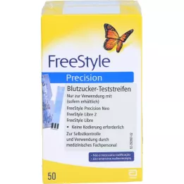 FREESTYLE Täpsed veresuhkru testribad ilma kodeerimiseta, 100 tk