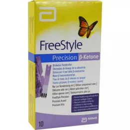 FREESTYLE Täpsed ß-ketooni vere ketooni testribad, 10 tk