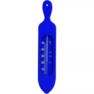 BADETHERMOMETER Plastikust sinine, 1 tk