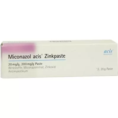 MICONAZOL ACIS tsingipasta, 20 g