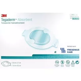 TEGADERM neelav FK Ver.oval 7,6x9,5 cm 90800, 5 tk