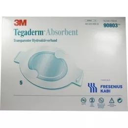 TEGADERM neelav FK Ver.oval 14,2x15,8 cm 90803, 5 tk