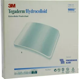 TEGADERM hüdrokolloid FK 10x10 cm 90002, 5 tk
